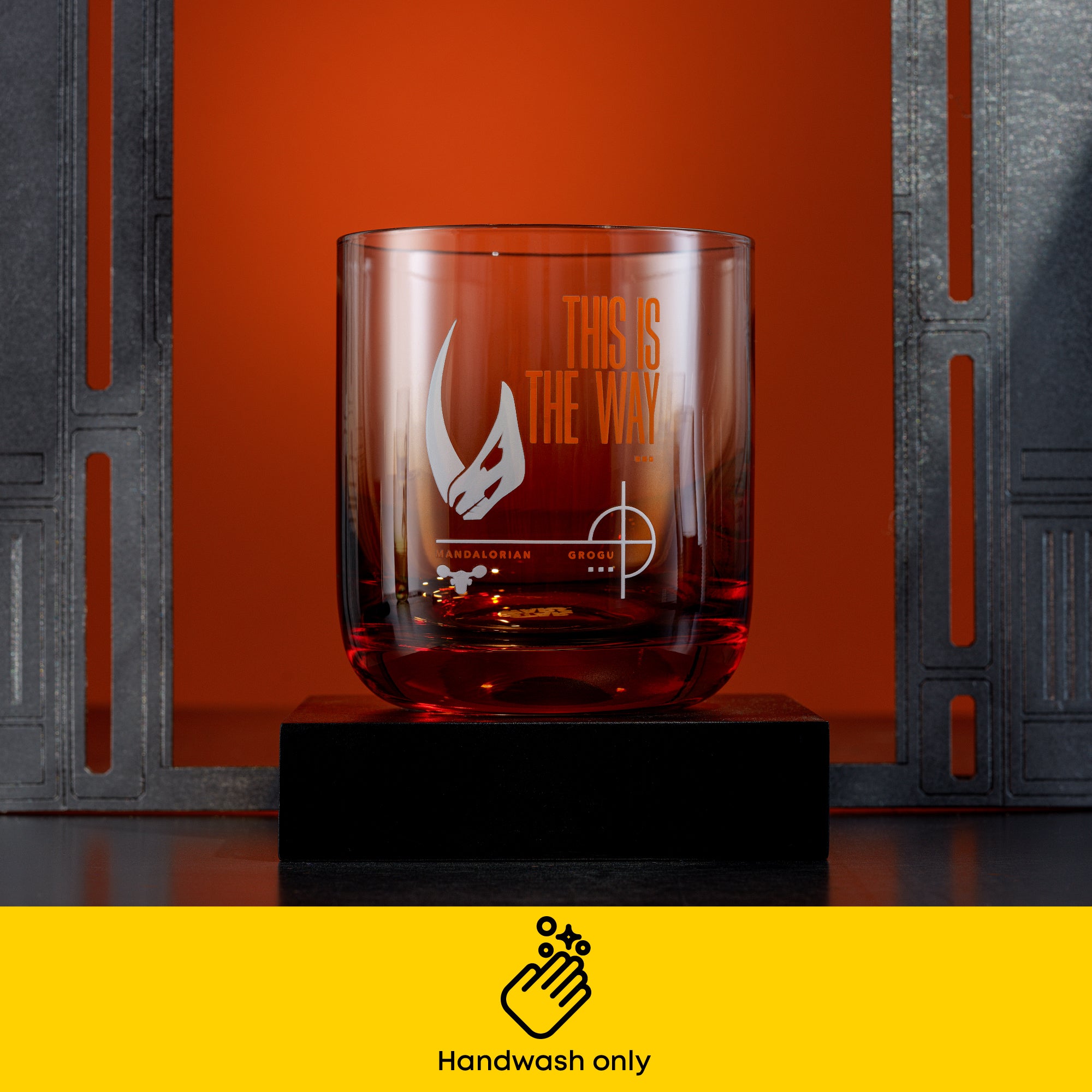 joyjolt-star-wars-bounty-mandalorian-short-drinking-glasses-10-oz-set-of-2 image 4