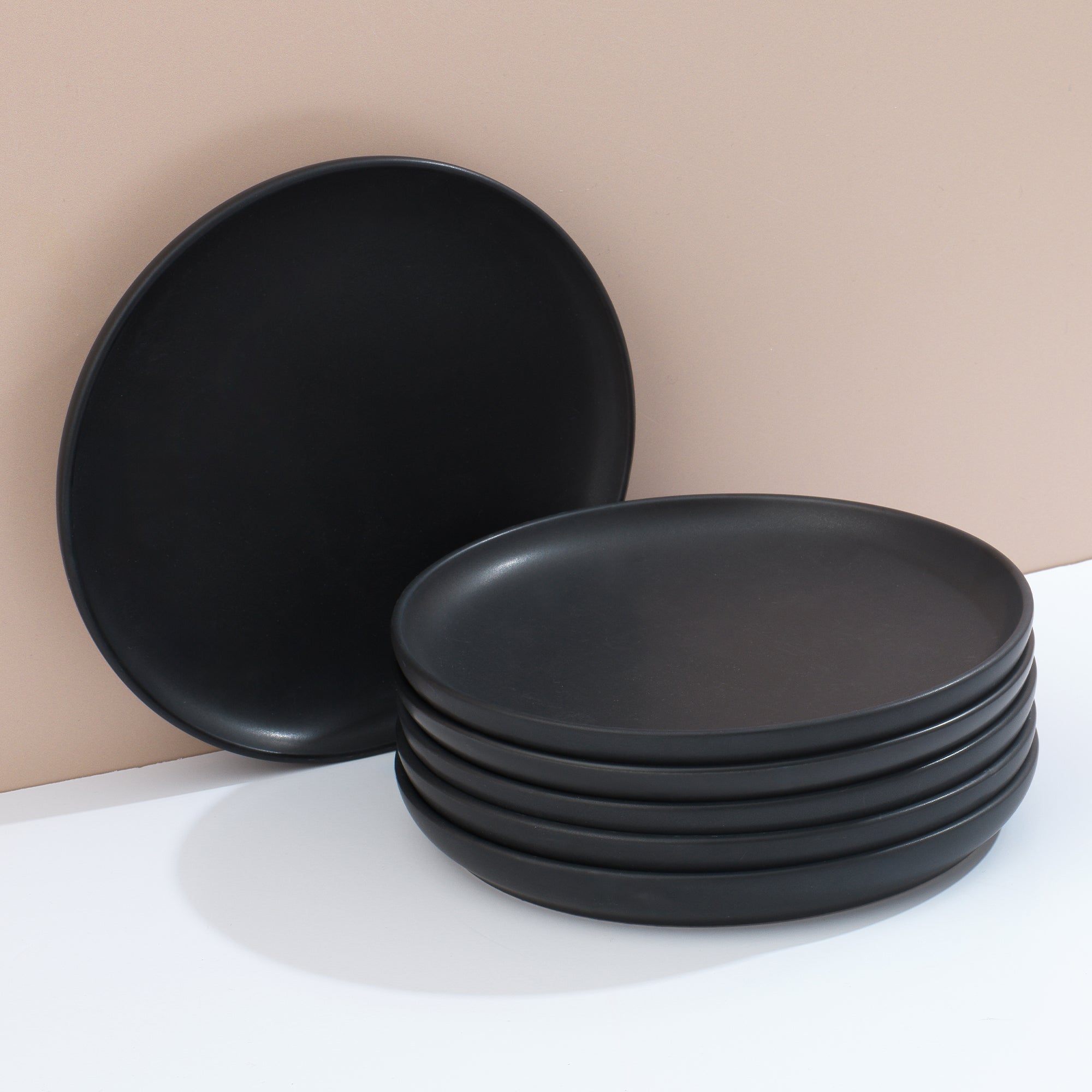 joyjolt-mesa-6-piece-stoneware-salad-plates image 2