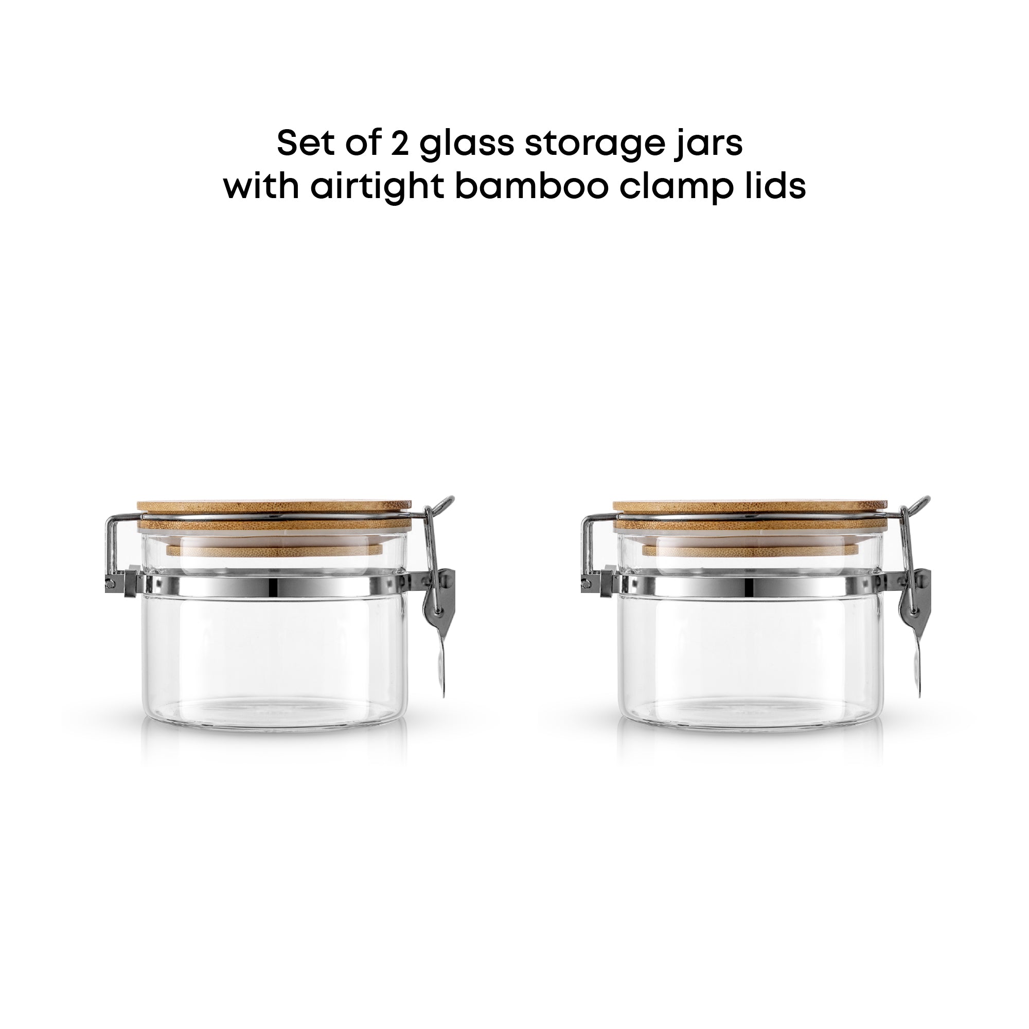 joyjolt-3-piece-airtight-glass-storage-jar-set-with-bamboo-clamp-lids image 5