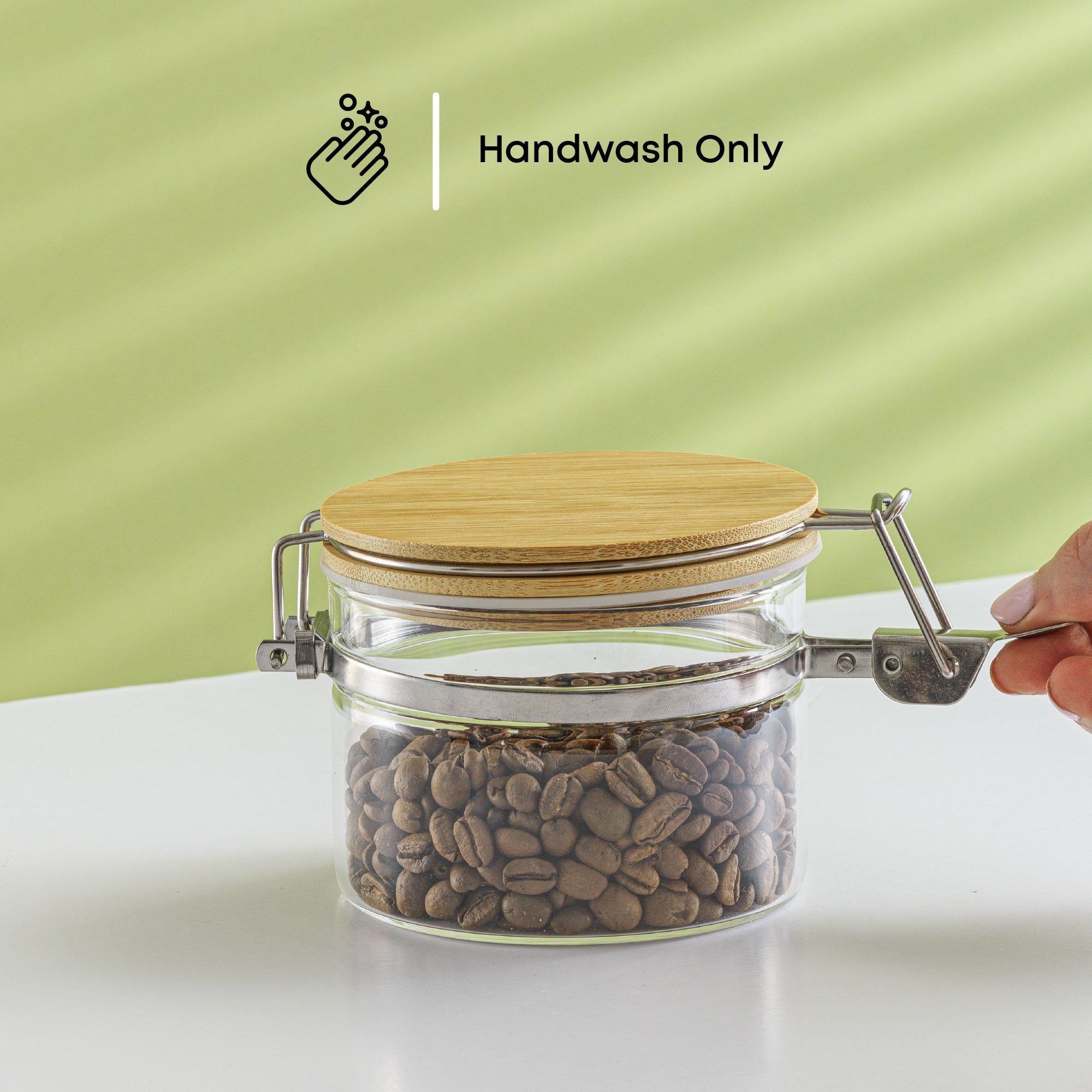 joyjolt-3-piece-airtight-glass-storage-jar-set-with-bamboo-clamp-lids image 6