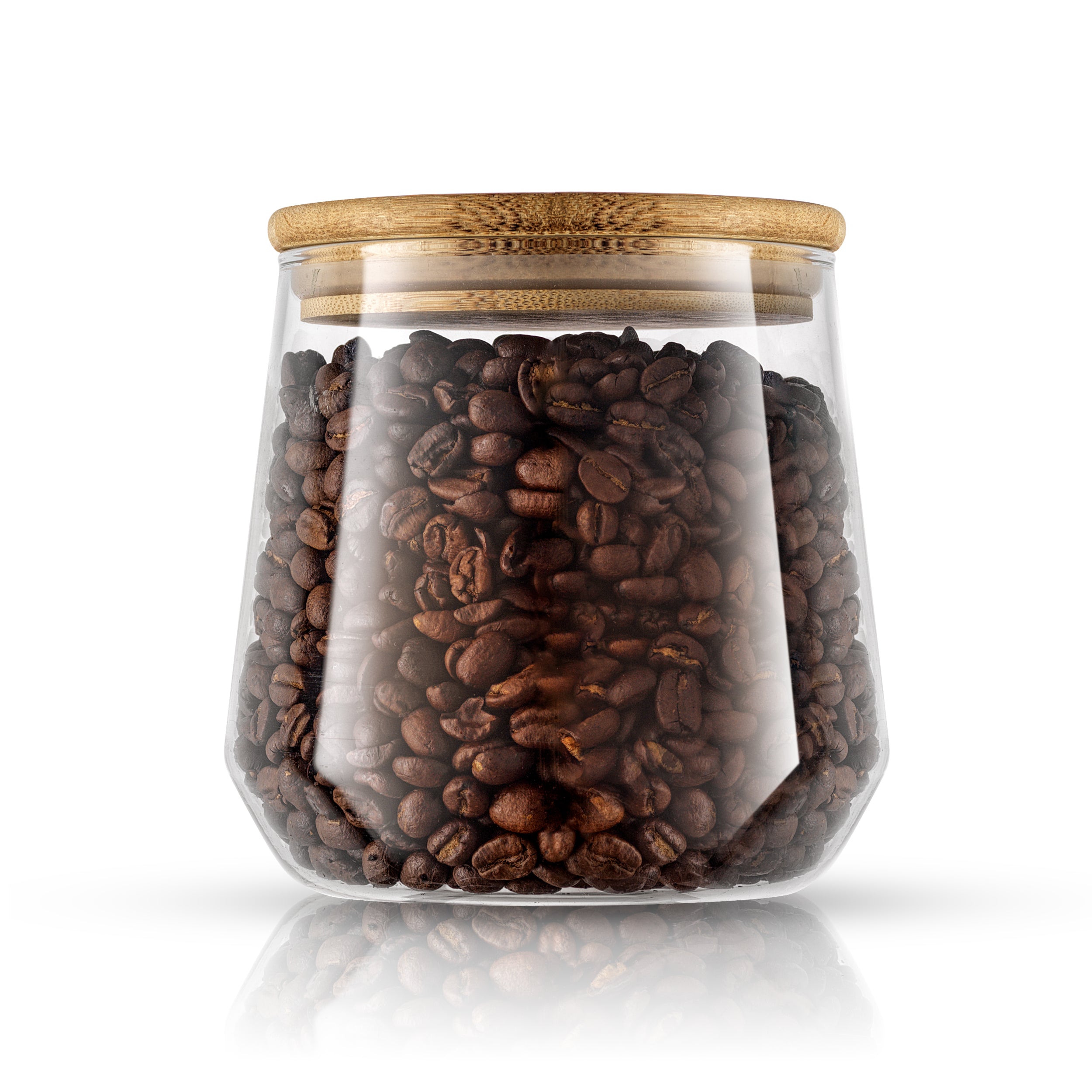 joyjolt-glass-jar-with-airtight-bamboo-lid-30-oz image 1