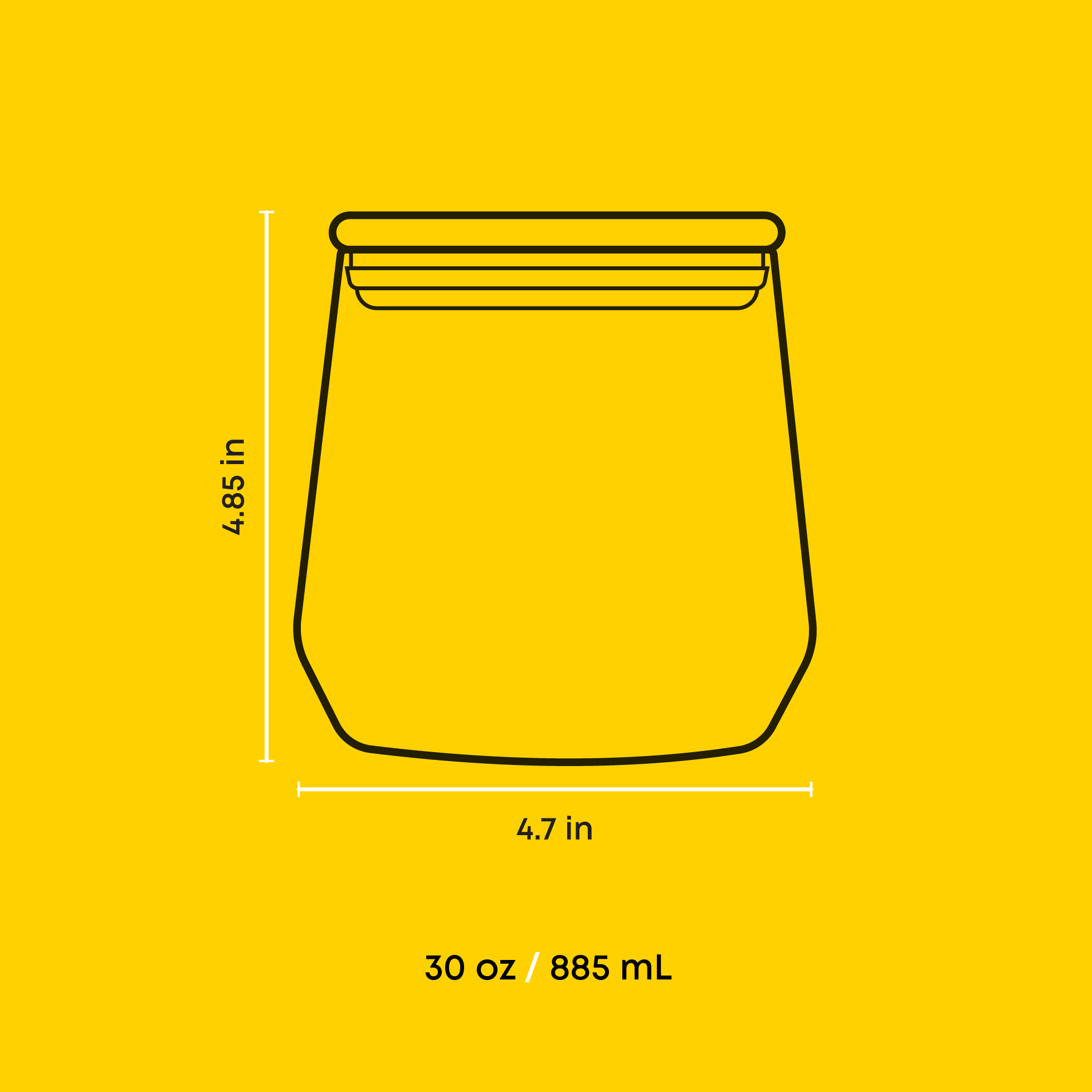 joyjolt-glass-jar-with-airtight-bamboo-lid-30-oz image 6
