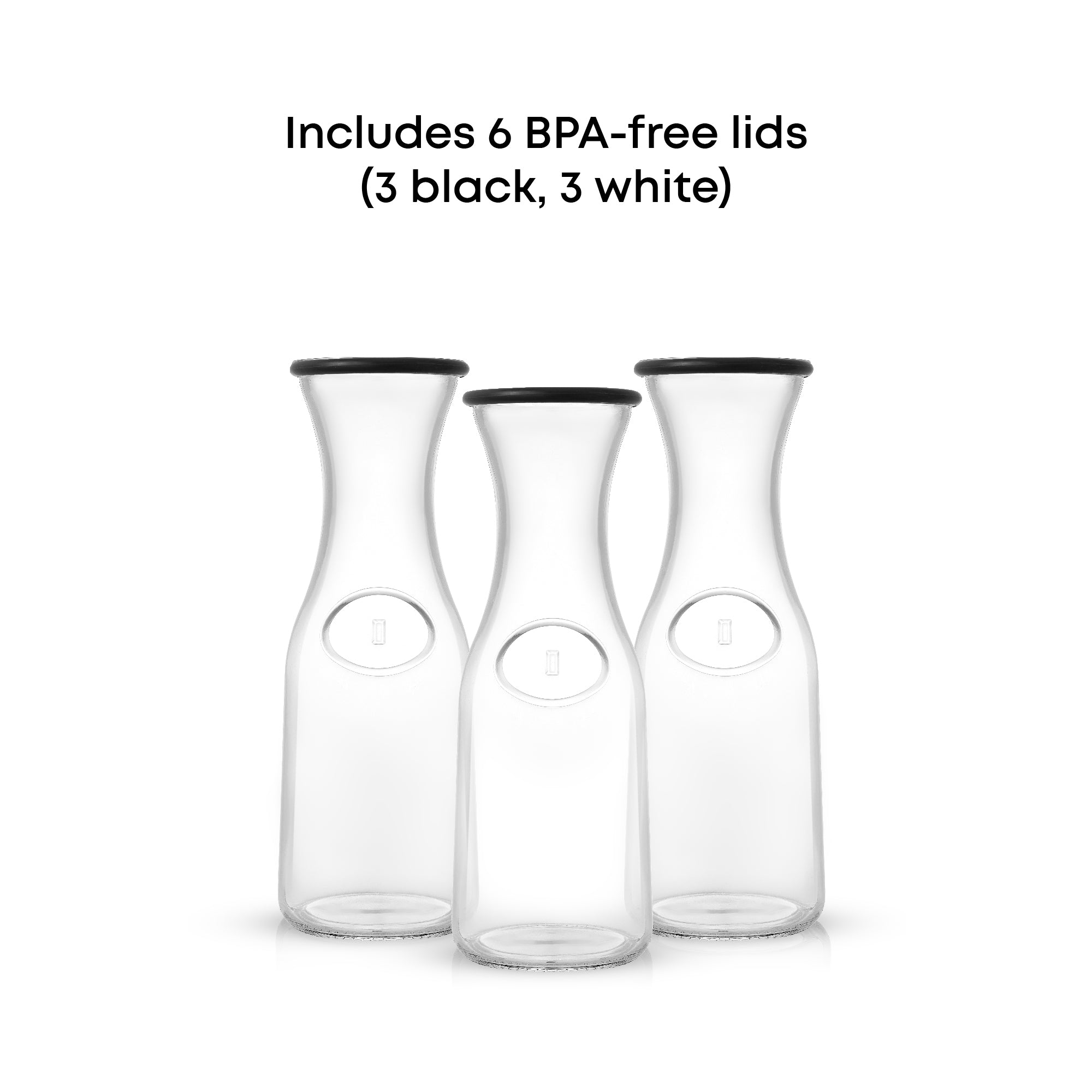joyjolt-hali-set-of-3-glass-carafes-with-lids-36-oz-each image 6