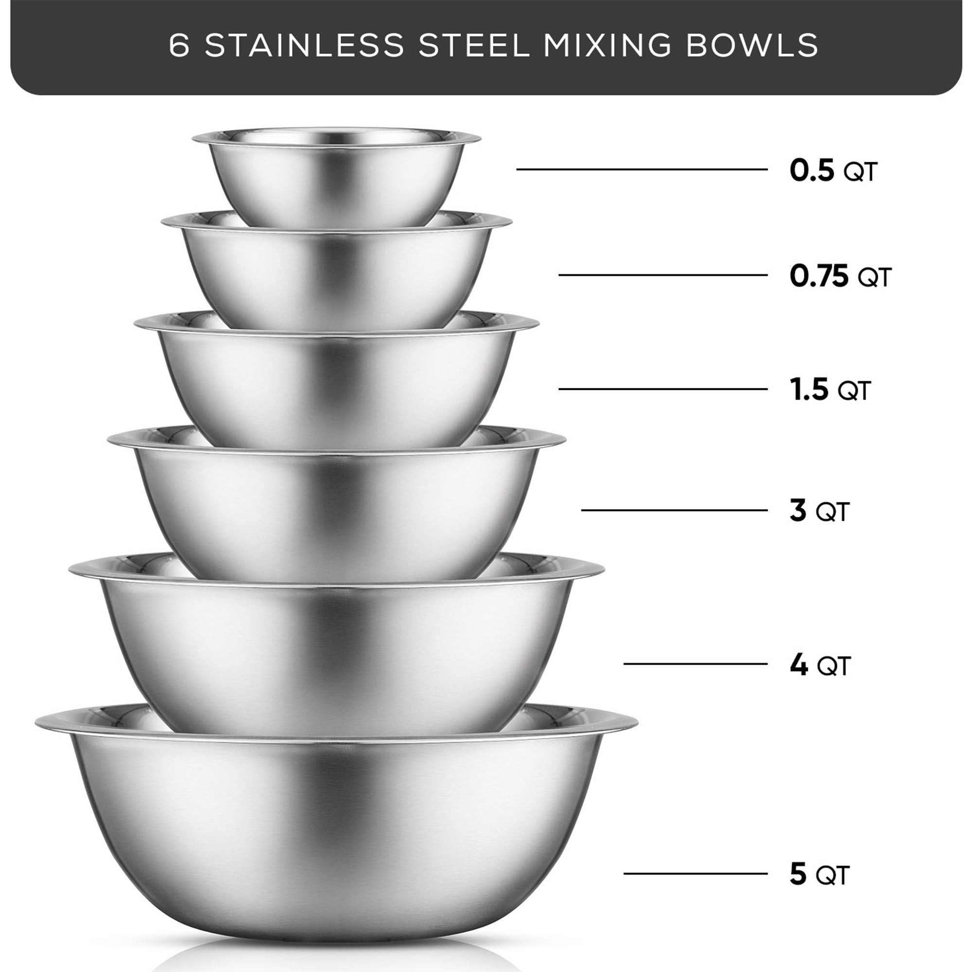 joyjolt-stainless-steel-mixing-bowl-set-6-nesting-bowls-5-qt-to-0-5-qt-in-assort image 5
