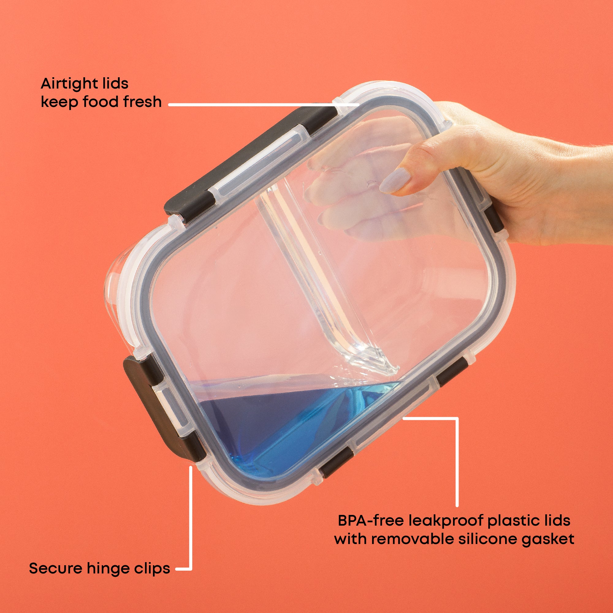 joyjolt-2-section-glass-food-storage-containers-with-lids-set-of-5 image 7