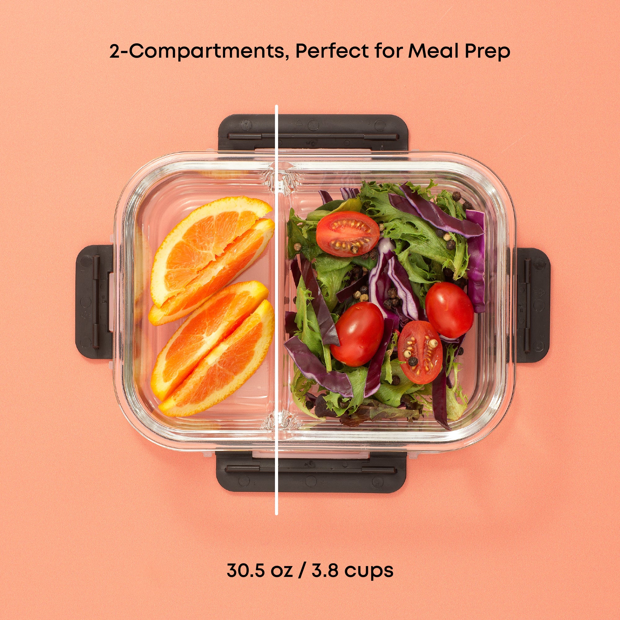 joyjolt-2-section-glass-food-storage-containers-with-lids-set-of-5 image 3