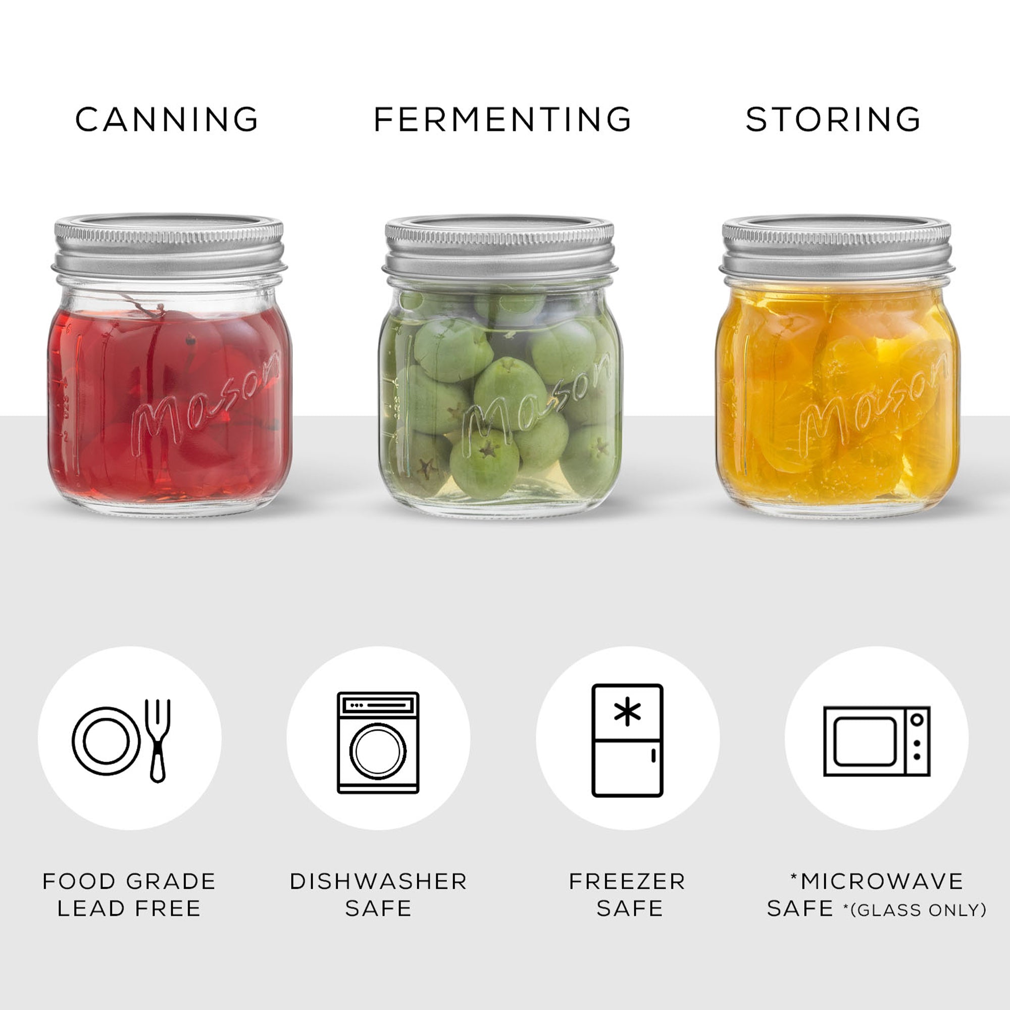 joyjolt-mason-jars-with-airtight-lids-chalk-labels-measurement-markings-set-of-6 image 5