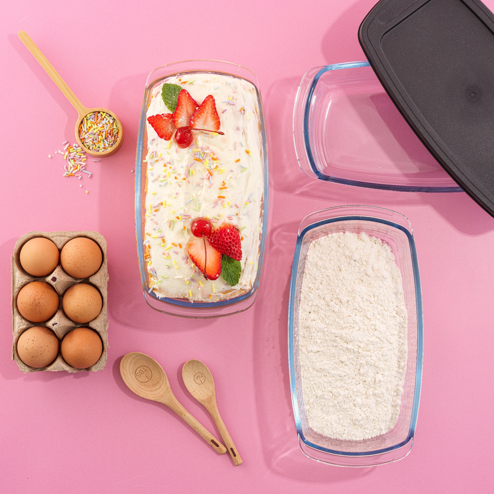 joyjolt-glass-loaf-pans-with-lids-set-of-3-for-baking-and-storage image 4