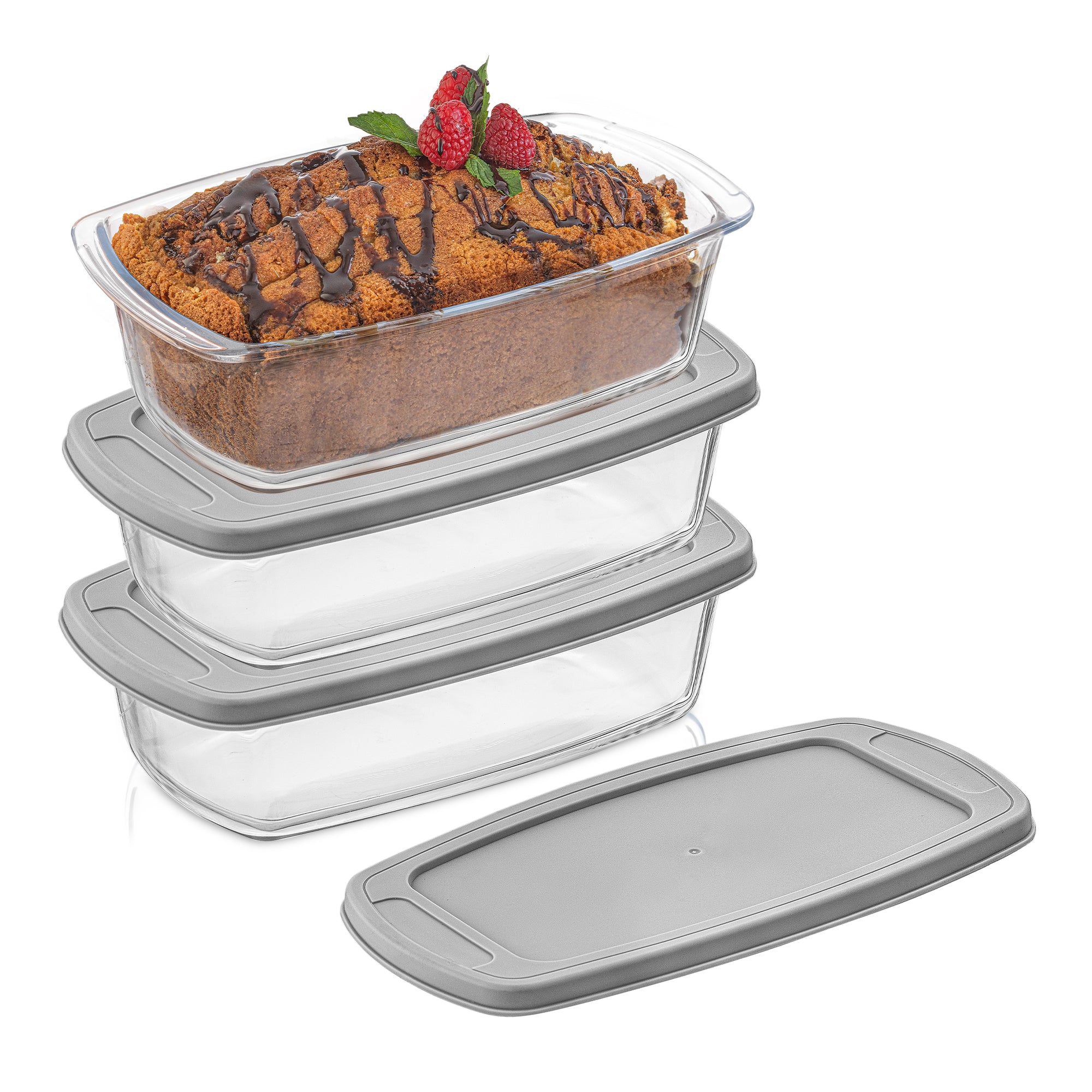 joyjolt-glass-loaf-pans-with-lids-set-of-3-for-baking-and-storage image 7
