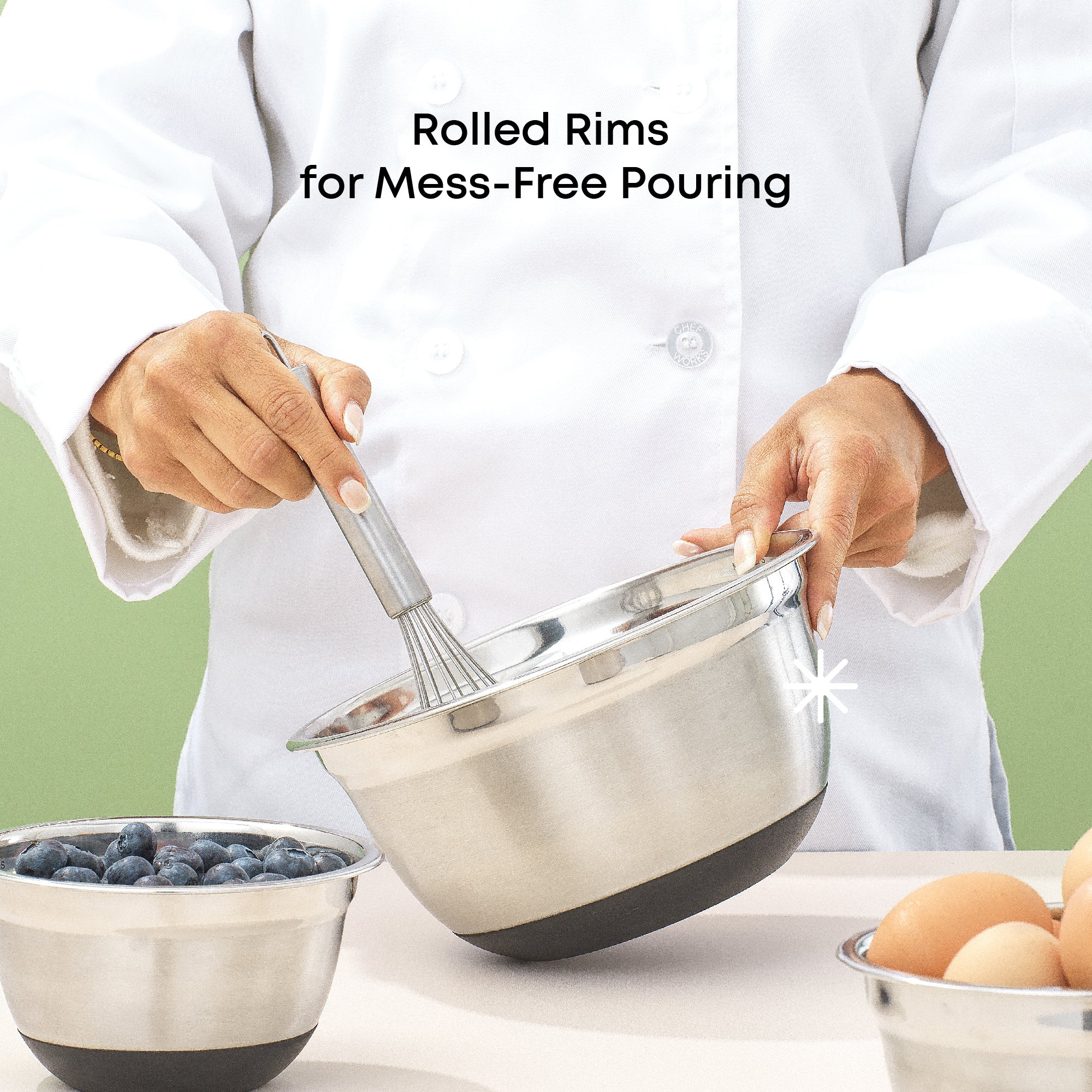 joyjolt-stainless-steel-mixing-bowls-with-airtight-lids-set-of-7 image 5