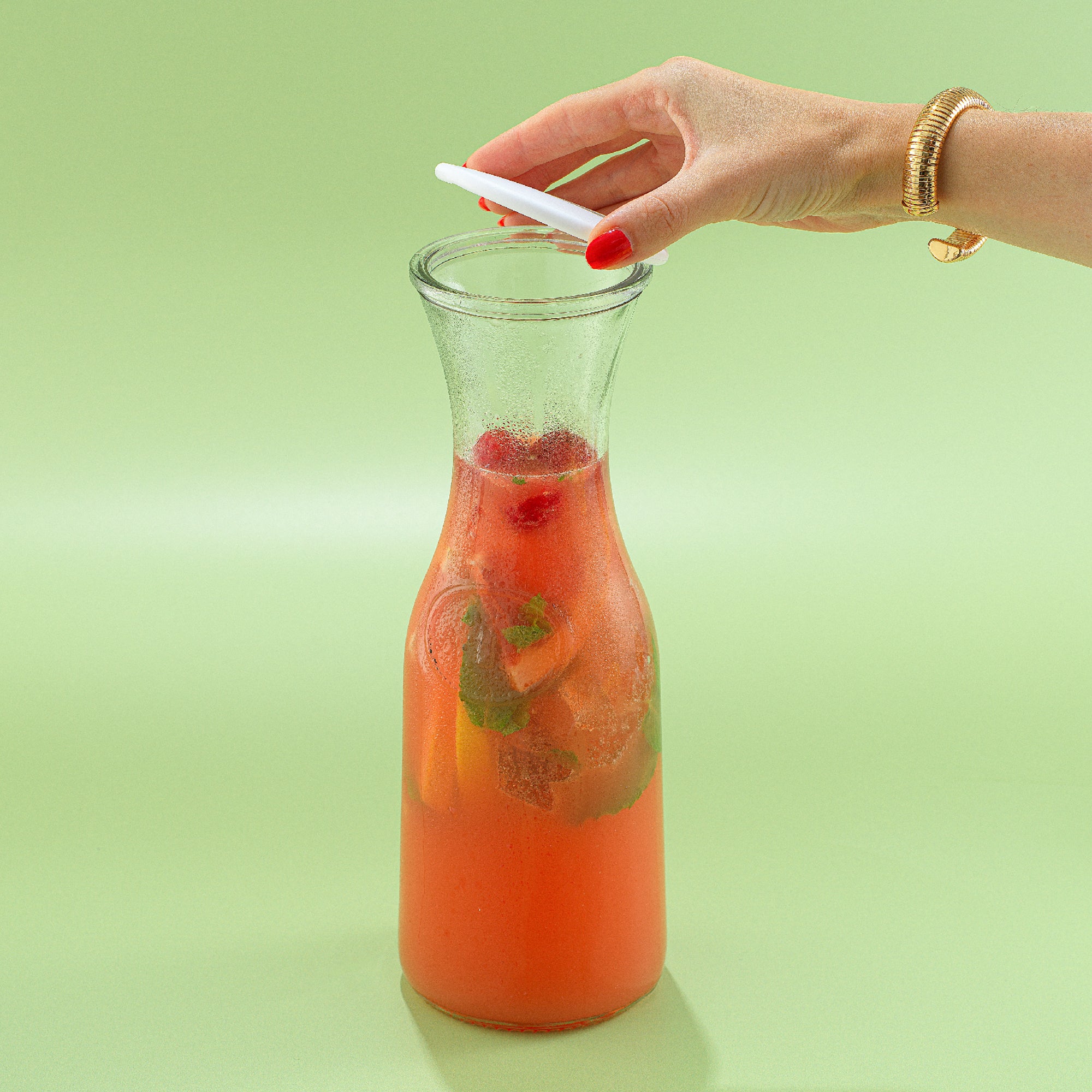 joyjolt-hali-glass-carafe-set-of-4-with-lids image 2