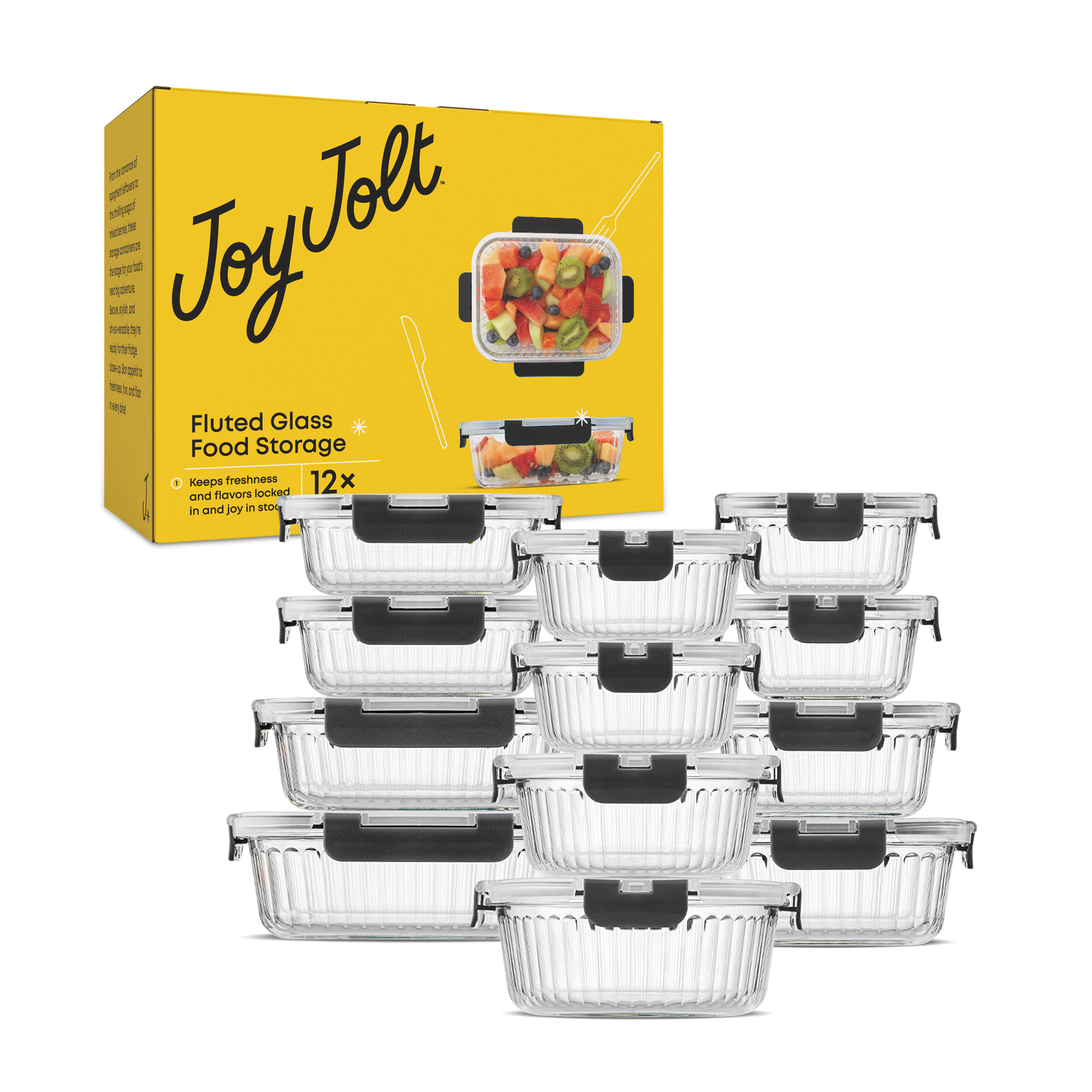 joyjolt-12-piece-fluted-glass-food-storage-container-set-with-leakproof-lids image 7