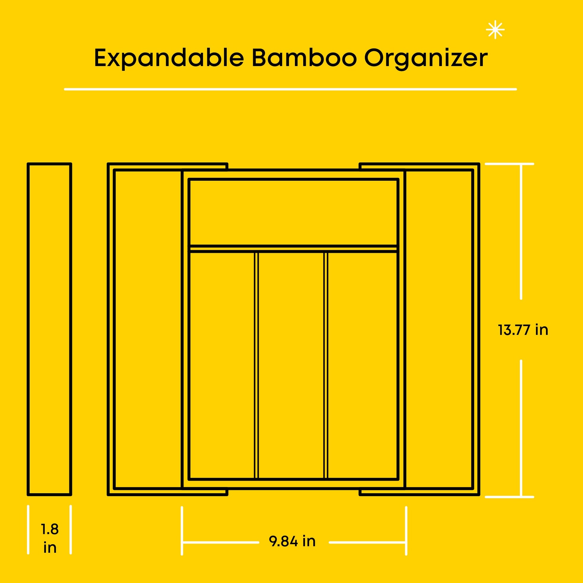 joyjolt-expandable-bamboo-drawer-organizer-4-to-6-slots image 4
