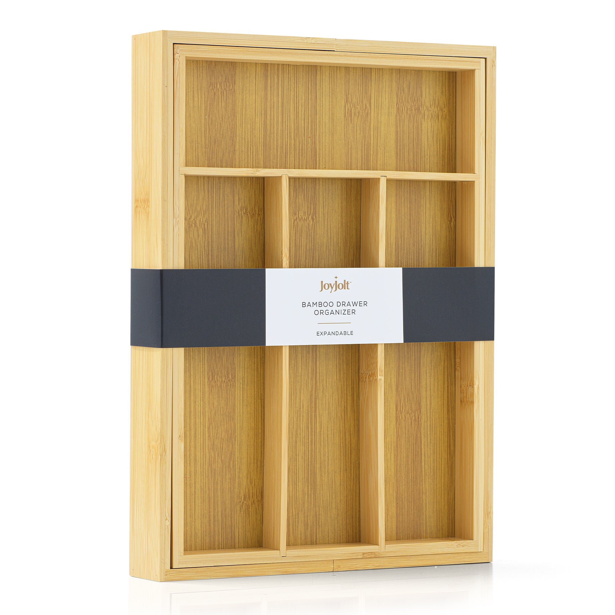 joyjolt-expandable-bamboo-drawer-organizer-4-to-6-slots image 6