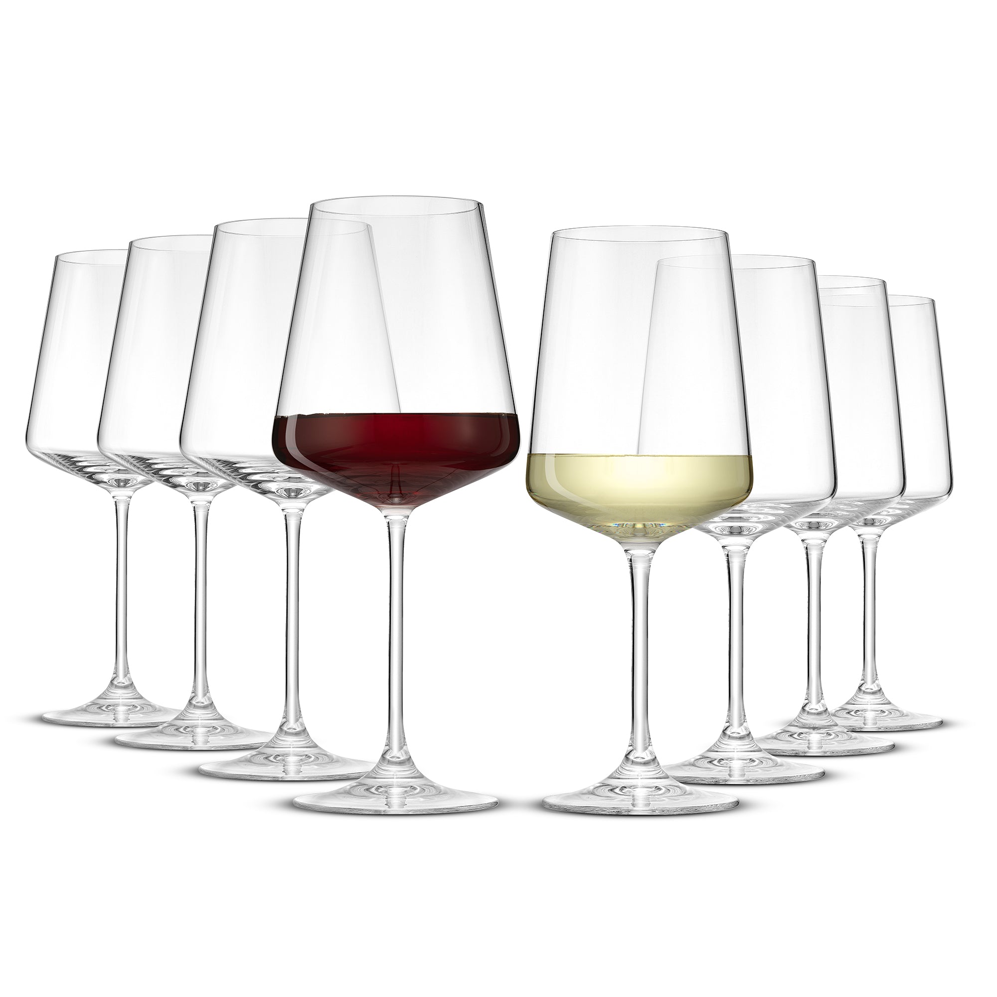 joyjolt-sidney-8-piece-red-and-white-wine-glass-set-lead-free-crystal image 1