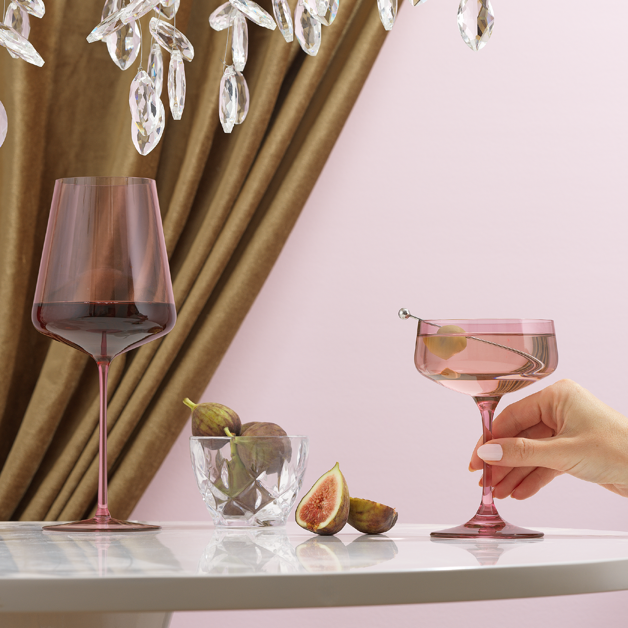 sidney-16-piece-blush-stemware-entertaining-set image 3